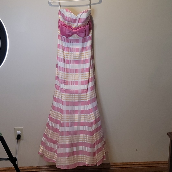 Jovani Dresses & Skirts - Jovani Plaid Evening Gown Size 0